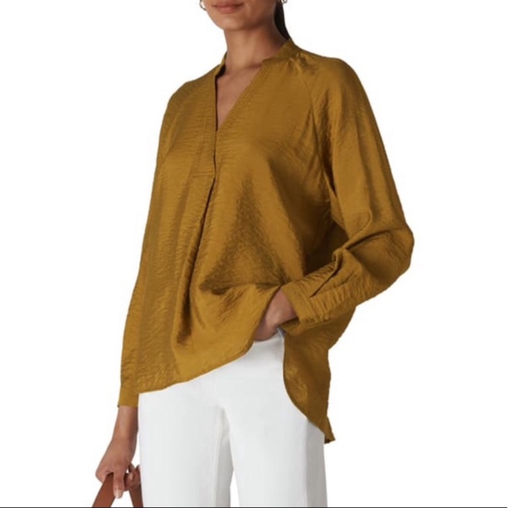 EUC :: Whistles :: Dylan Long Sleeve blouse